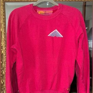 Aviator Nation pullover mountain stitch